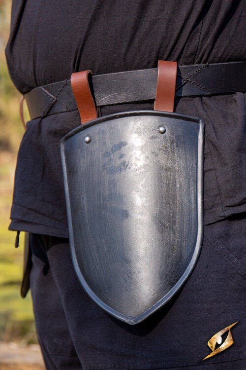 Tassets Scout, blackened, 1 mm