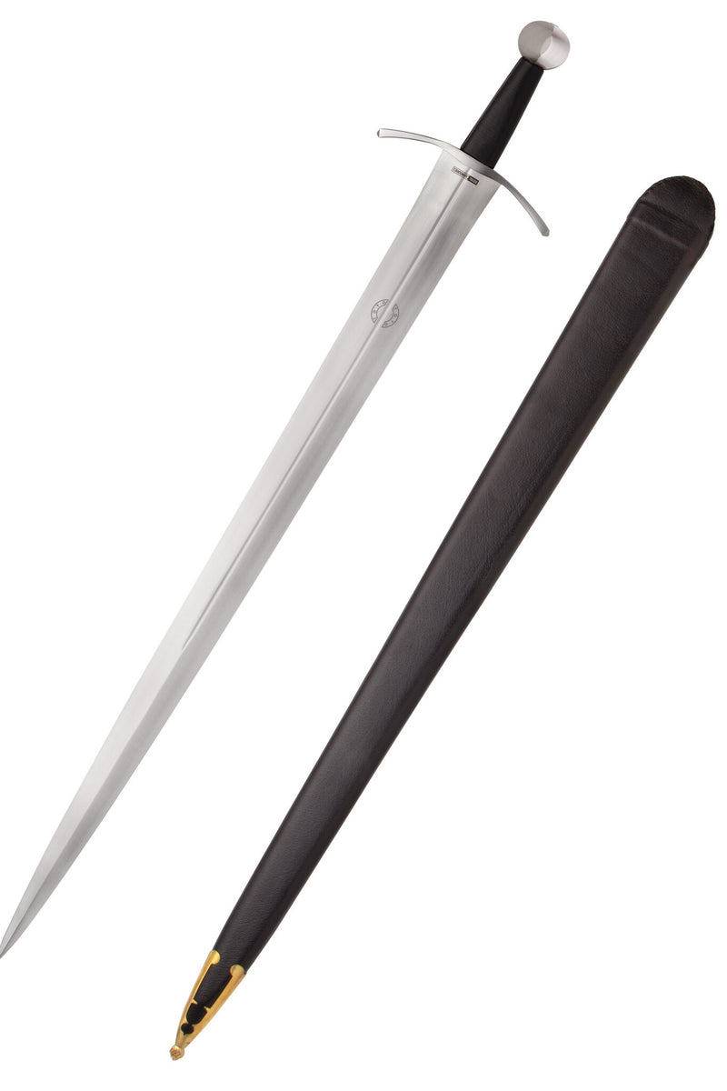 14. århundredes sværd fra Hundredårskrigen, Royal Armouries, semi-skarpt