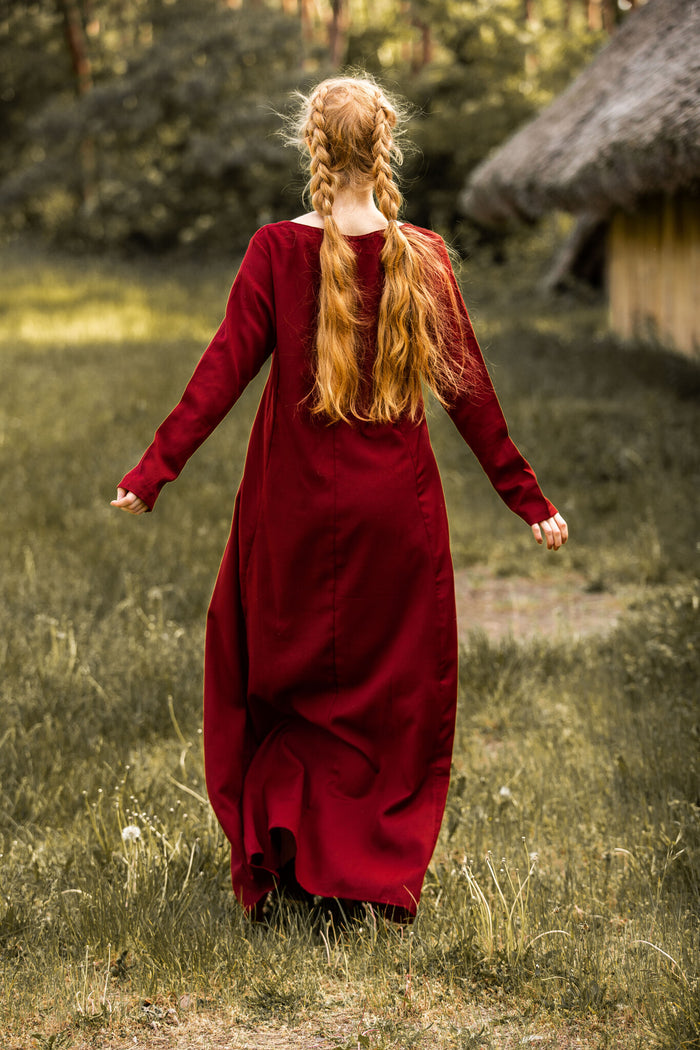 Dress Mary, red