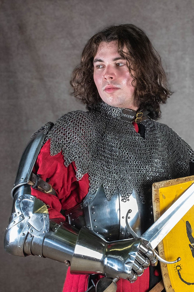 Bishop's Mantle flat rings round rivets, 8 mm