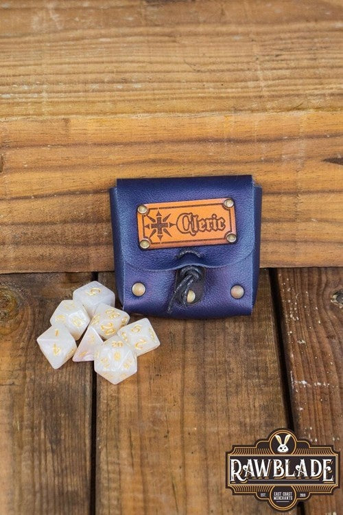 Dice bag with dice set, Cleric