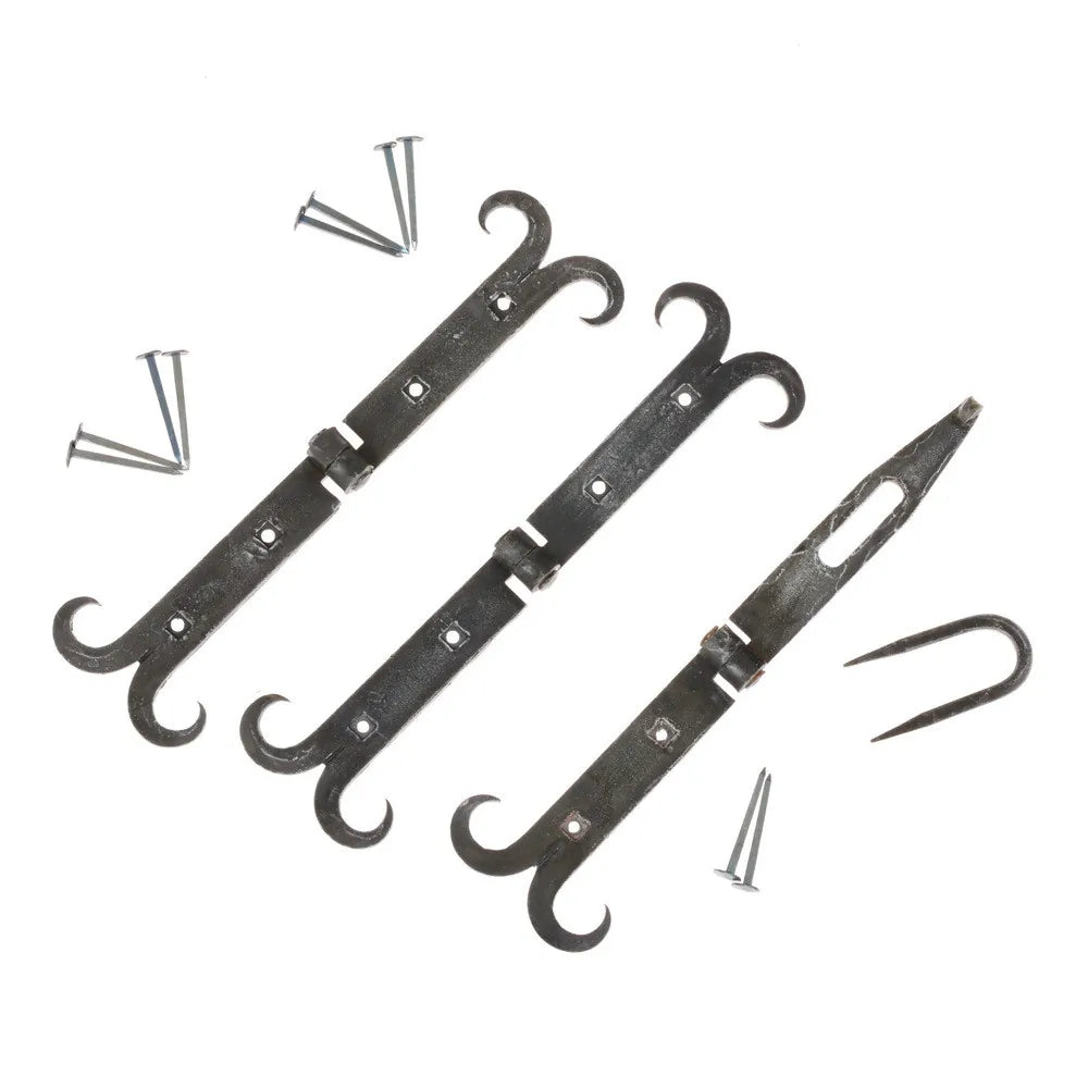 Set of medieval hinges