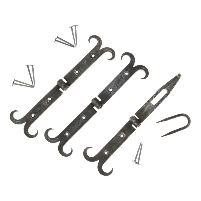 Set of medieval hinges