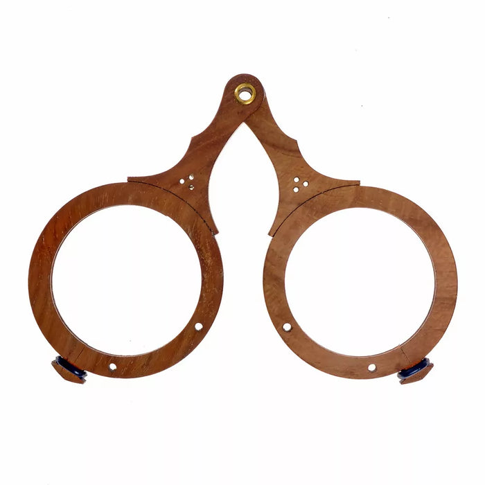 Wooden spectacle frame