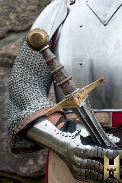 LARP sword Knight Gold 105 cm