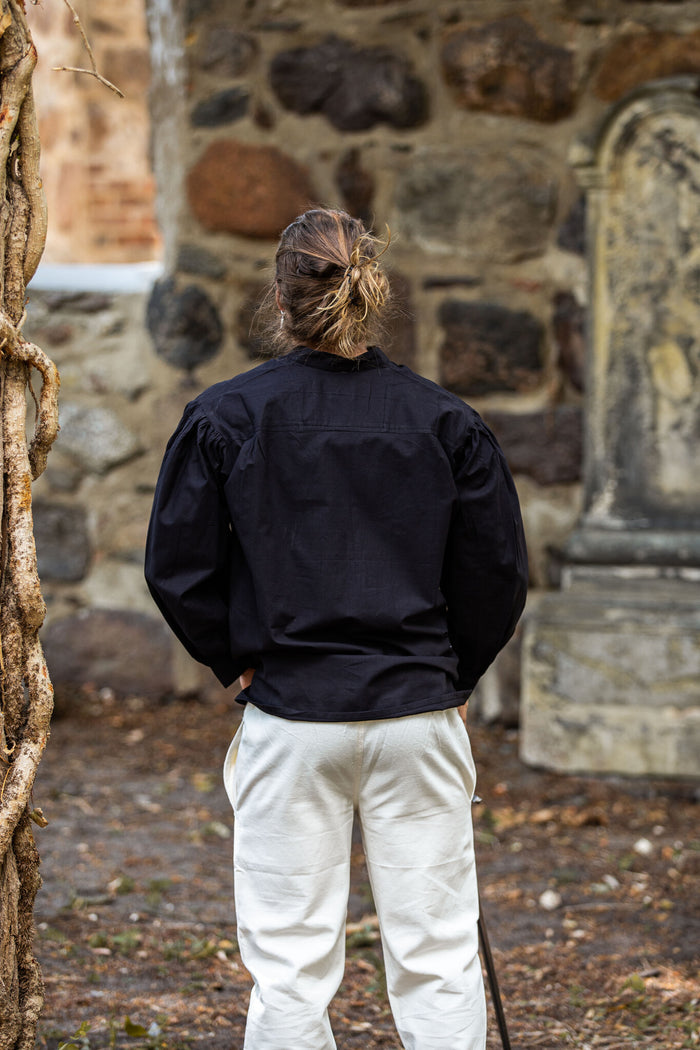Button shirt, black
