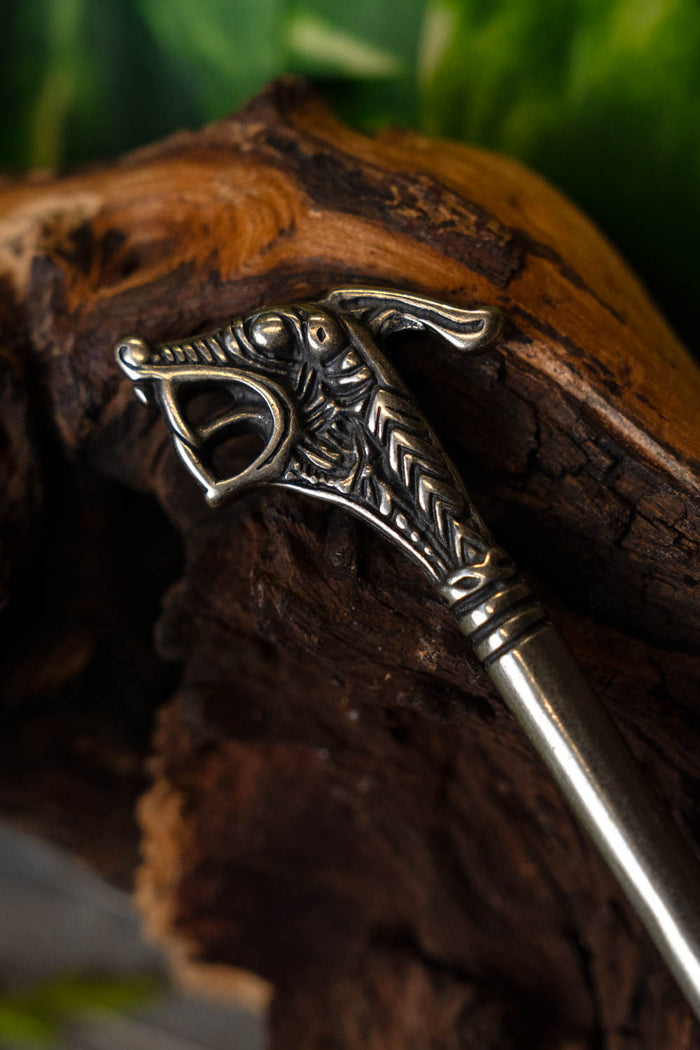 Haithabu hair needle, zamak