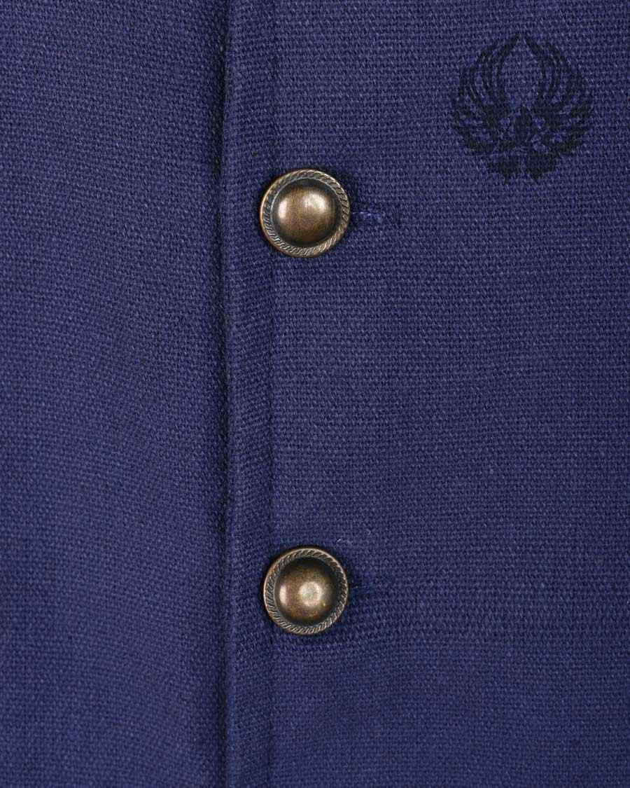 Early waistcoat Fletcher, ca. 1660-1730, blue
