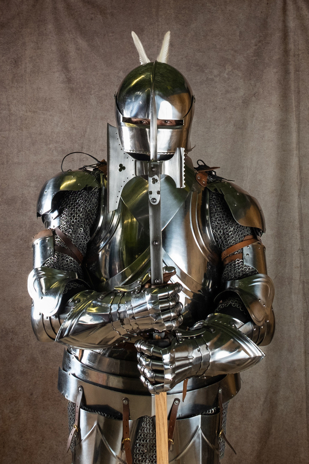 Swiss sallet (1490-1500), 1.6 mm (battle-ready)