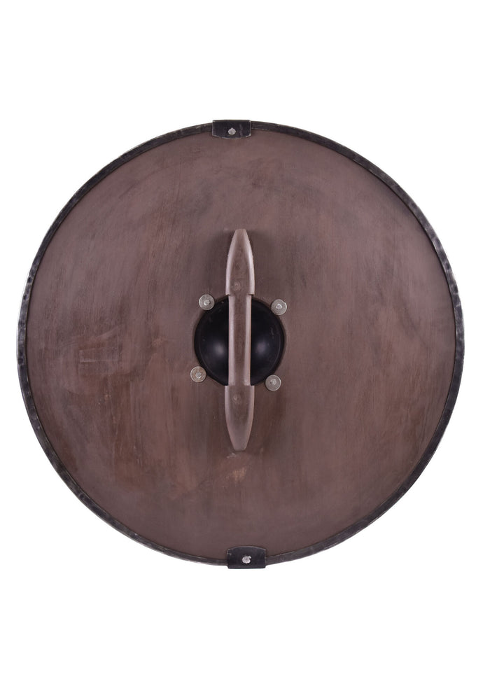Viking shield with Midgard snake