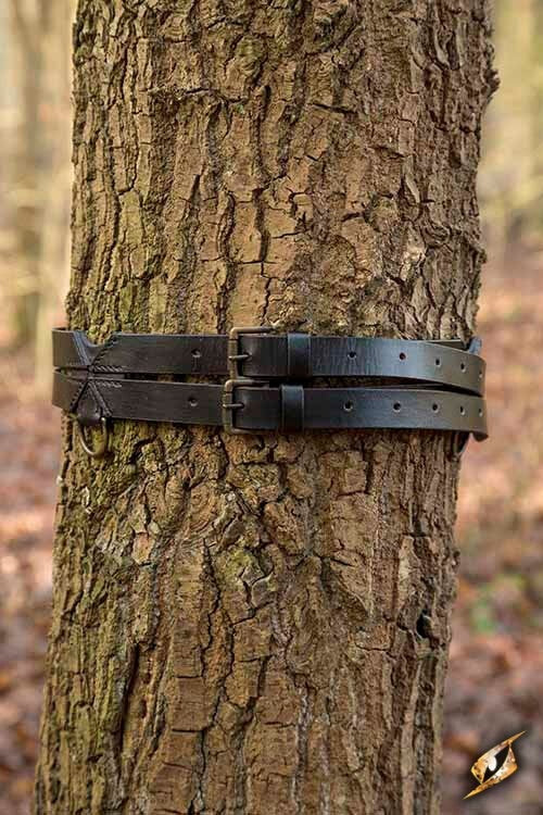 Twin X-belt, blue, 110 cm