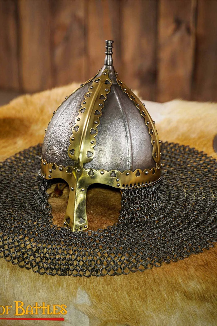 10th century Viking helmet Gnezdovo, 1.6 mm
