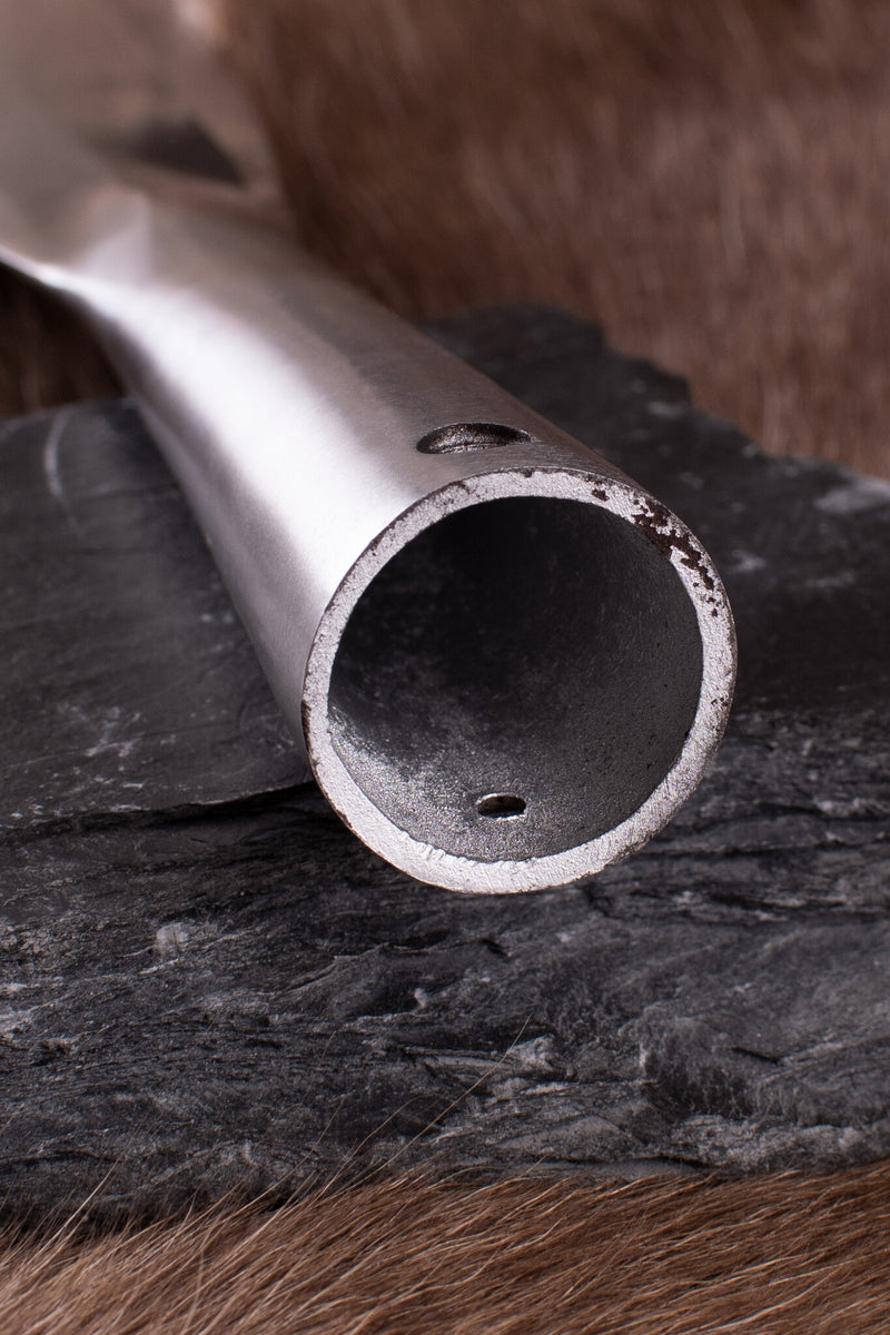 Bladformad spjutspets, ca 31,5 cm, halvscharp