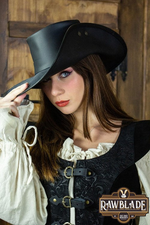 Corsair hat, black