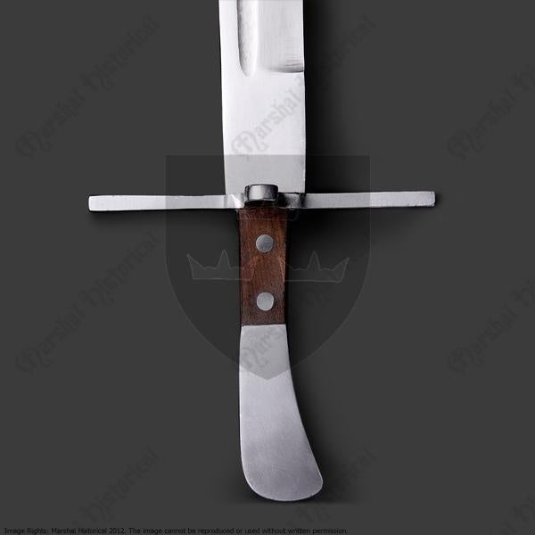 Langmesser Talhoffer, semi-sharp