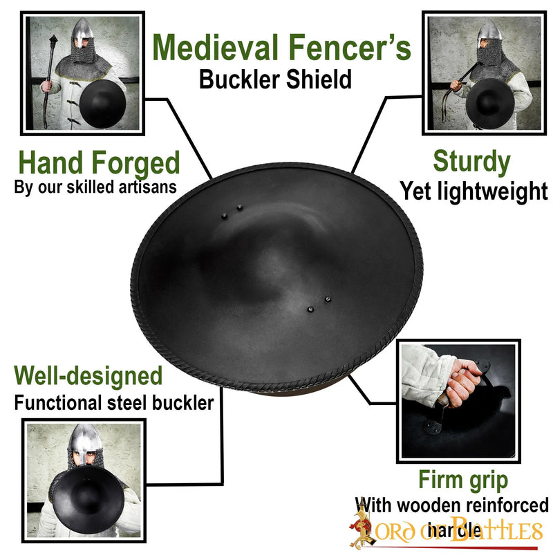 15th century buckler, type IB