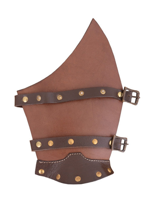 Cnut leather bracers, forearm guards