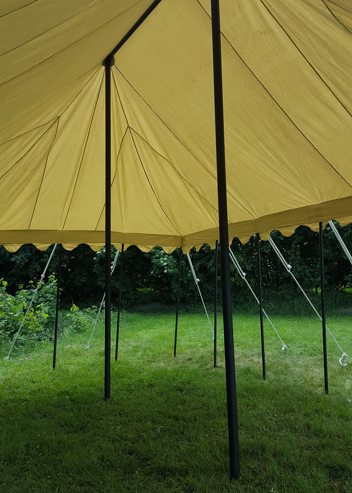 Knight tent Girard, 6 x 4 metre, 360 gsm