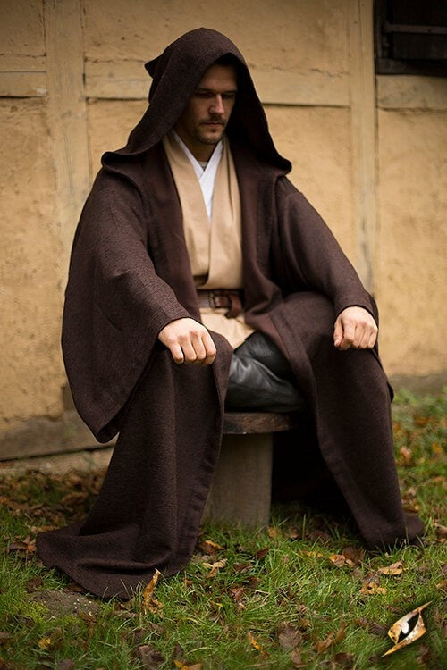 Medieval robe Osgar, brown