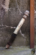 LARP metal pipe, steel colour