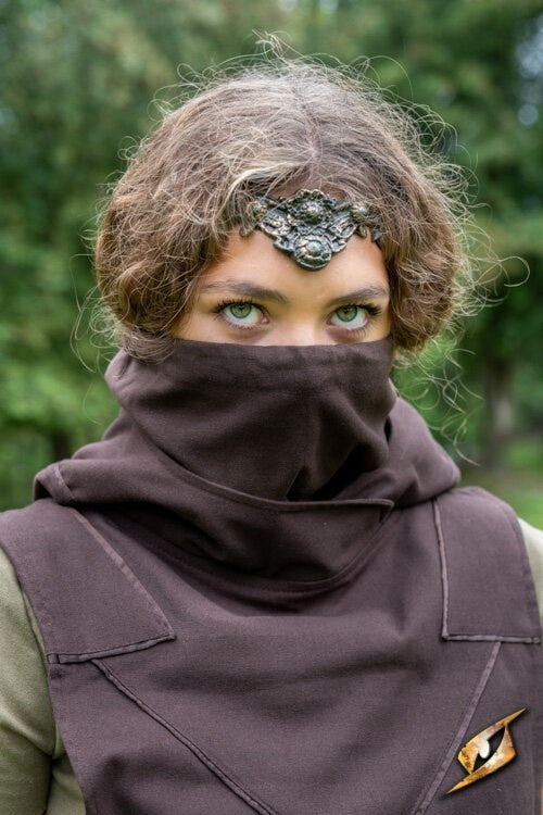 Rogue dress, brown