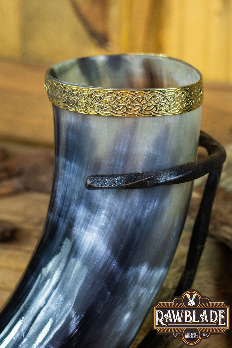 Corno decorato Jarl, 500–650 ml