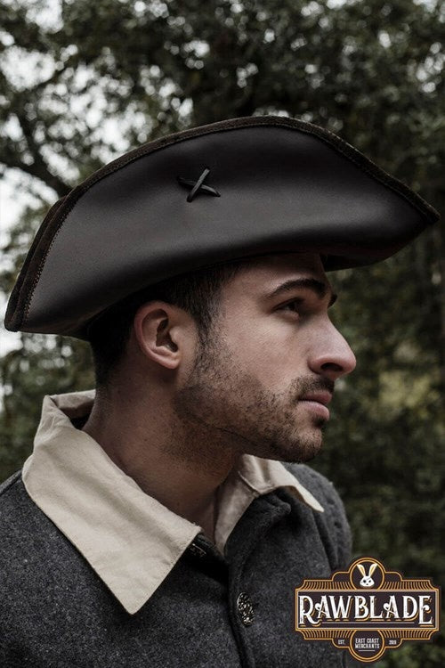 Pirate hat Jack Rackham, brown
