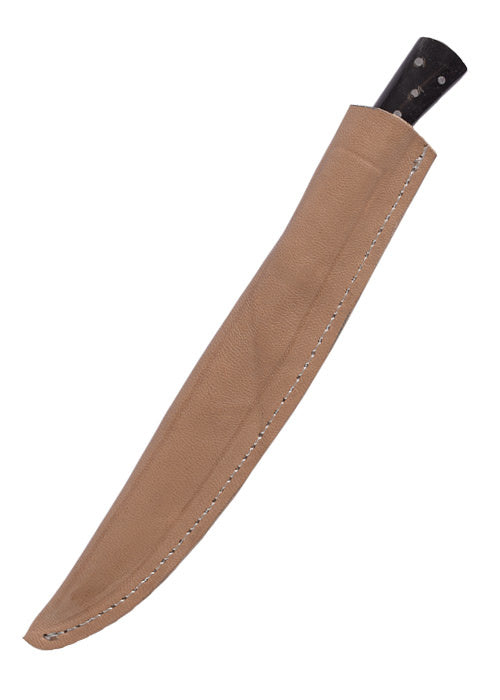 15th century horn eating knife, stainless steel