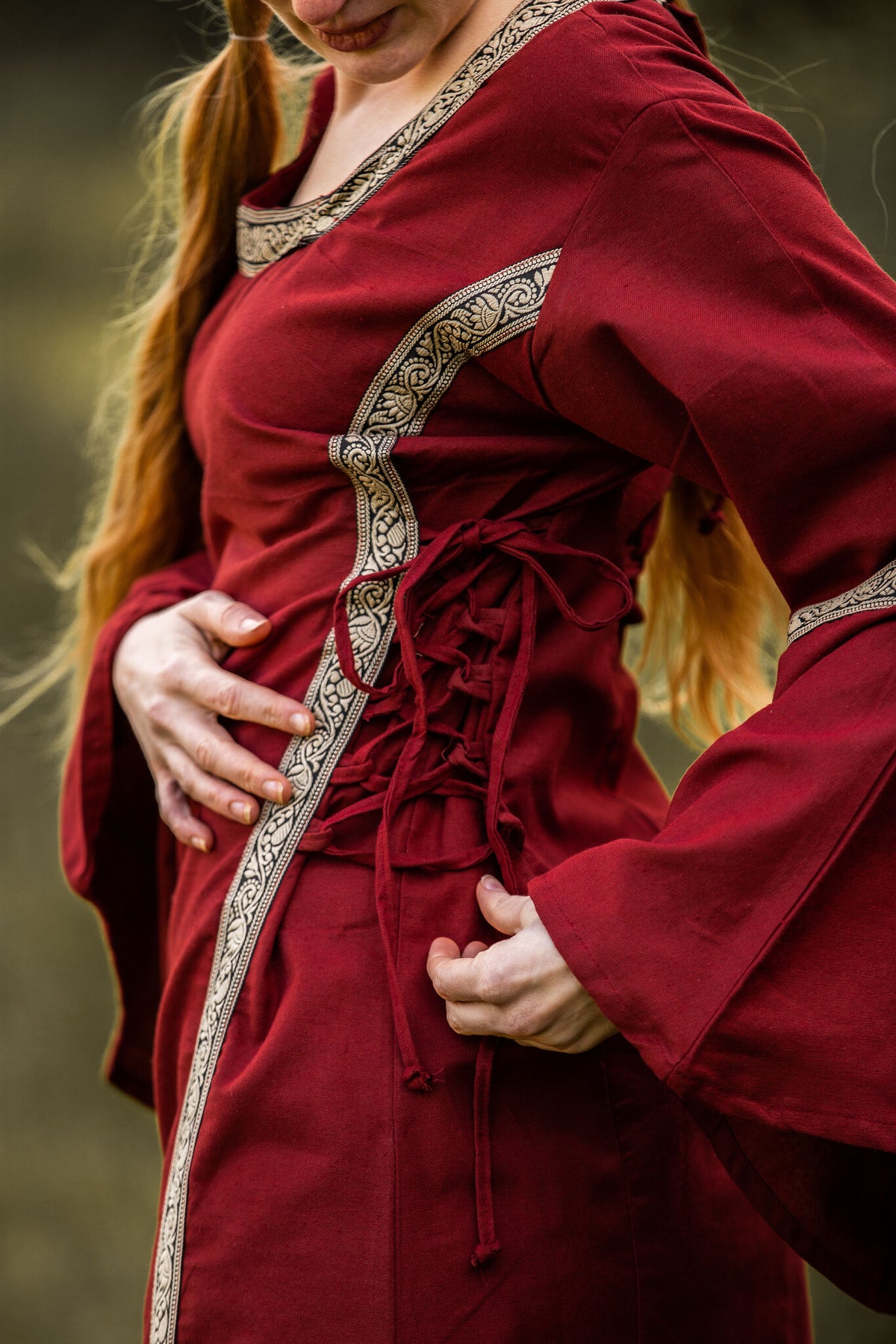 Dress Cleena red