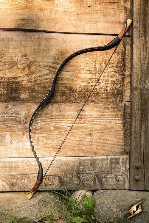 Horsebow, black, 24-26 lbs