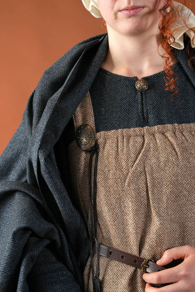 Viking hangeroc Freja, wool, diamond twill, sand-natural