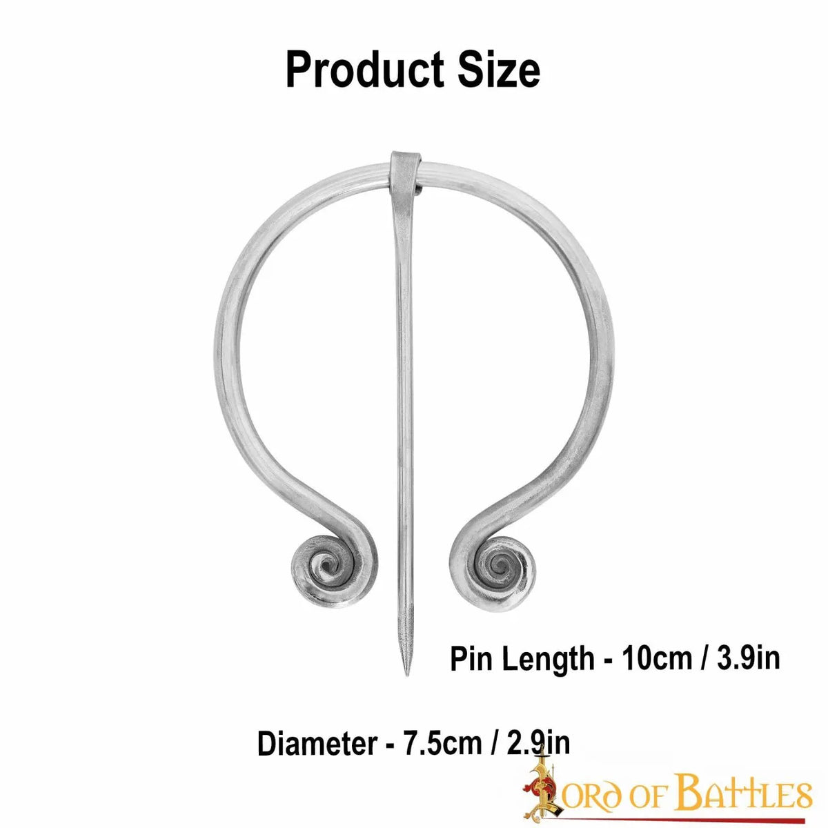 Horseshoe fibula, carbon steel