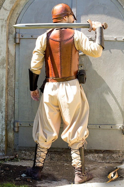 Viking trousers Rollo, beige