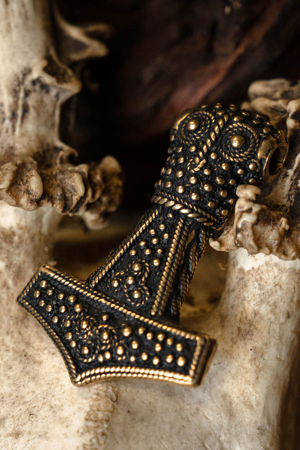 Thor's hammer of Oland, bronze