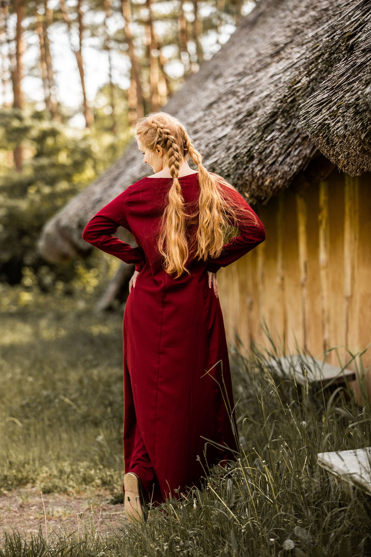 Dress Mary, red