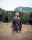 Germanic Thorsberg tunic Wulfhard, dark brown