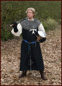 Historical Hospitaller surcoat, wool blend, black