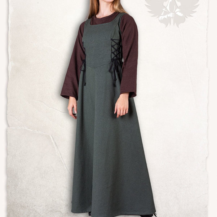 Medieval surcot Uma, green