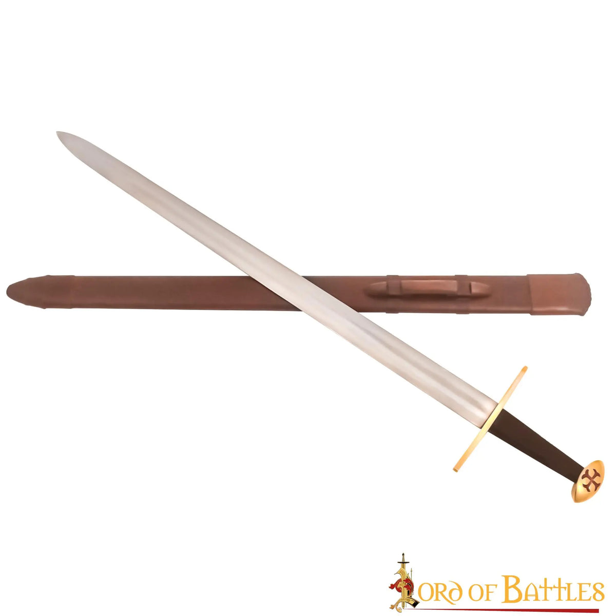 Templar sword Hugo de Payens, semi-sharp