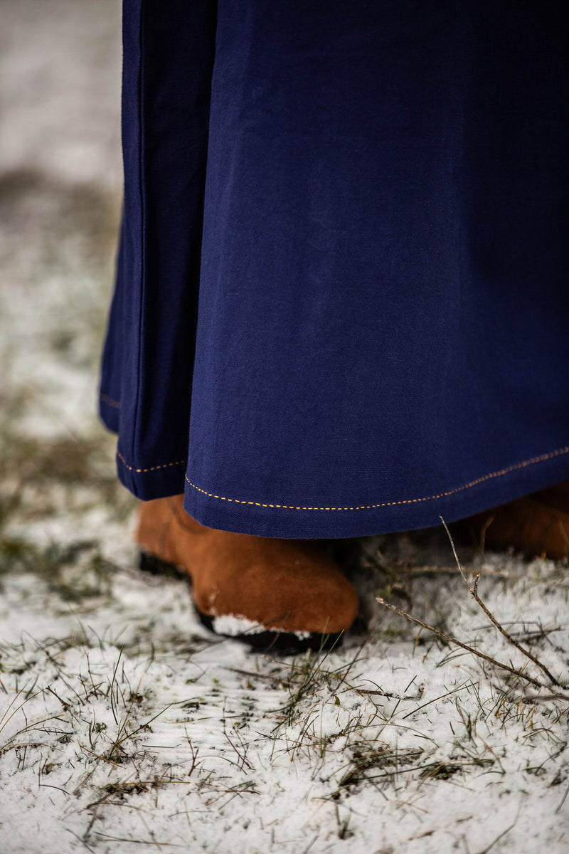 Viking jurk Aslaug, blauw