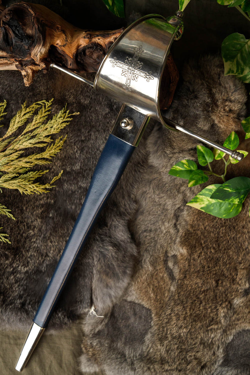 Daga main gauche de mosquetero, semi-afilada