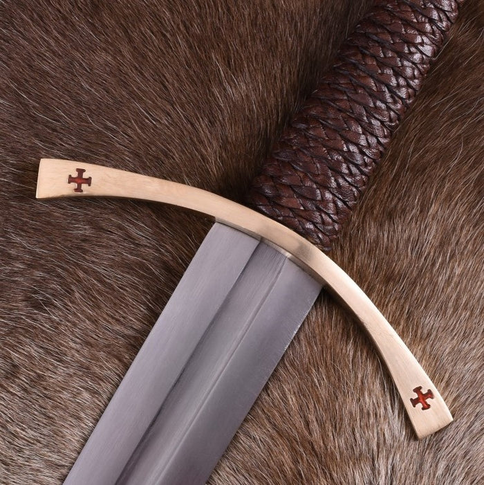 Templar sword Godfrey de Saint-Omer, semi-sharp