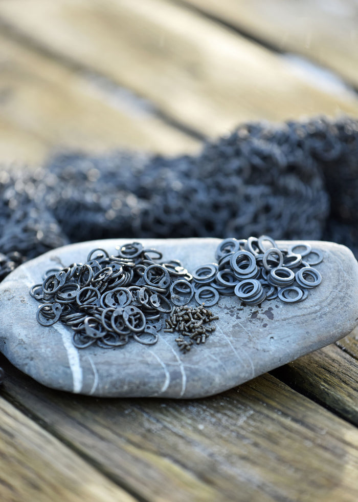 1 kg chain mail rings, mixed, 6 mm