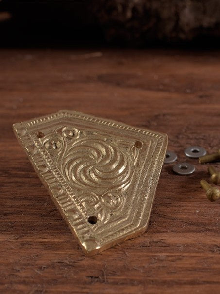 Roman belt end 3rd century AD