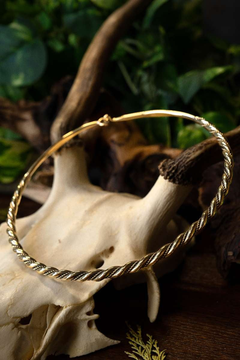 Wikinger Torque Harald Blauzahn, Bronze