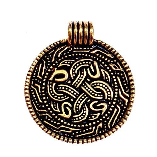 Anglo-Saxon shield amulet London, bronze