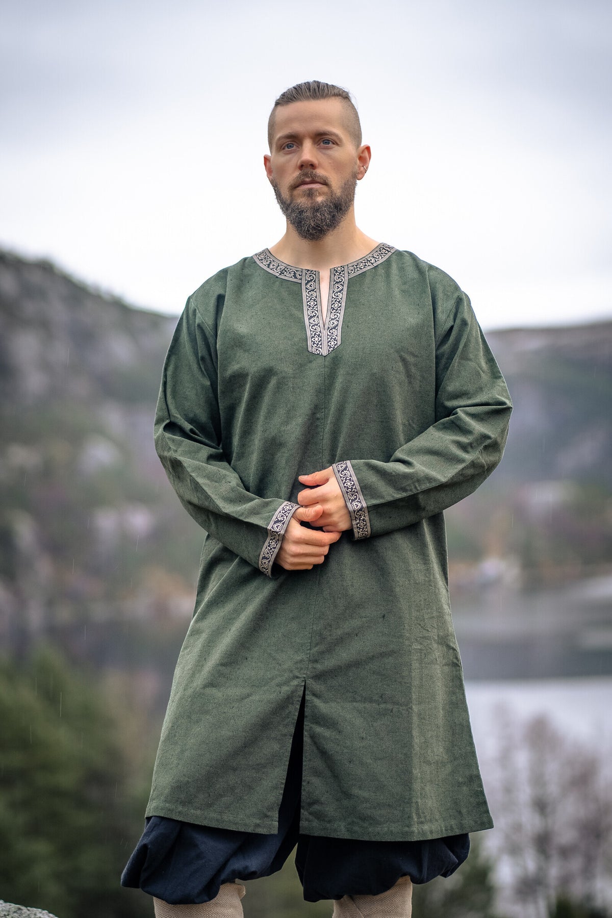 Normandy tunic Sigurd, green