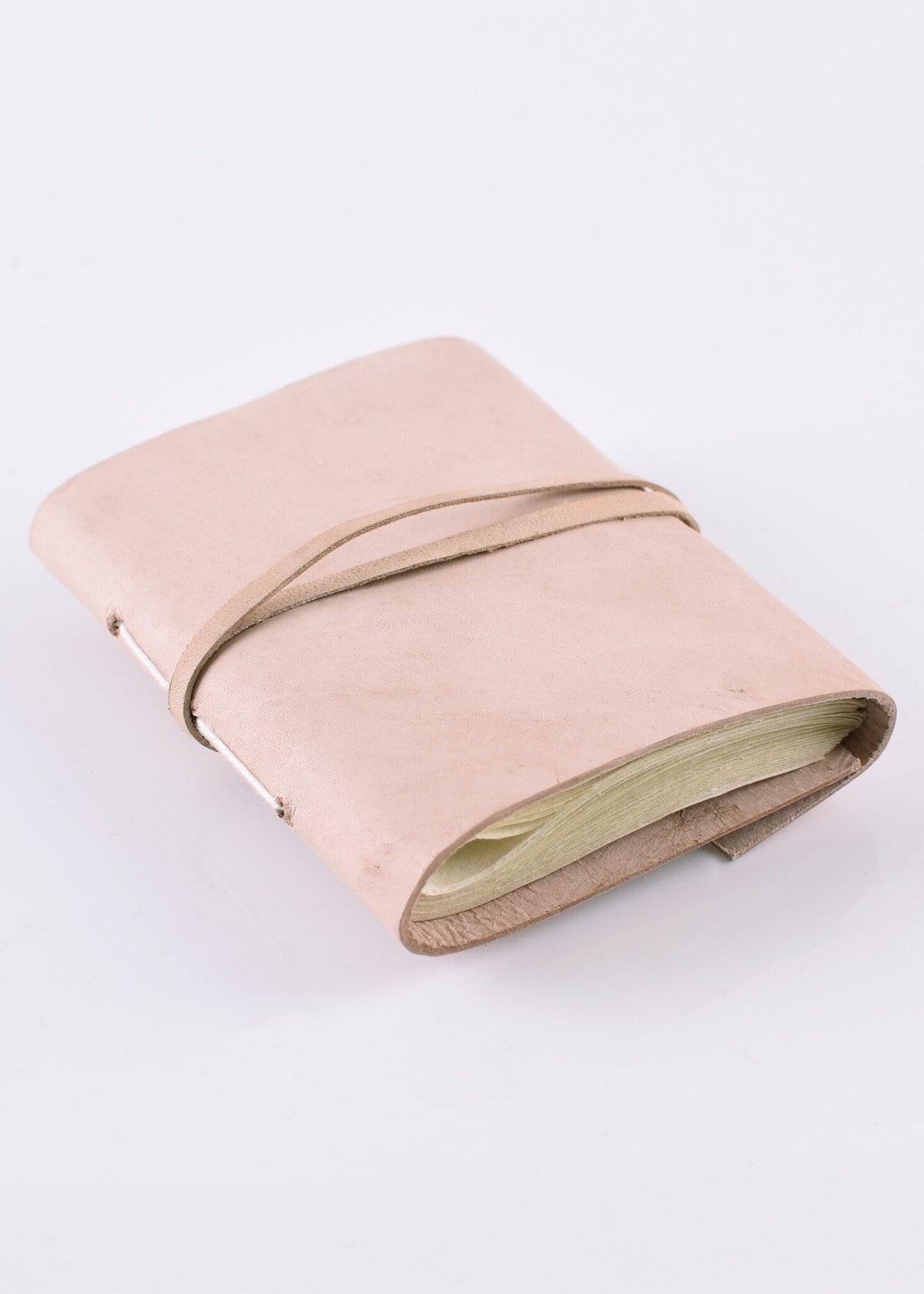 Small pocketbook with leather cover