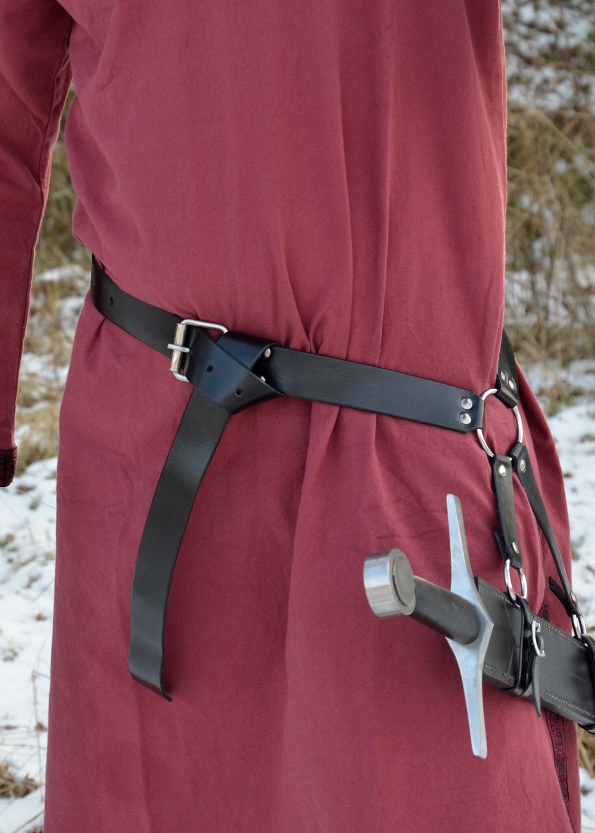 Traditional medieval swordbelt