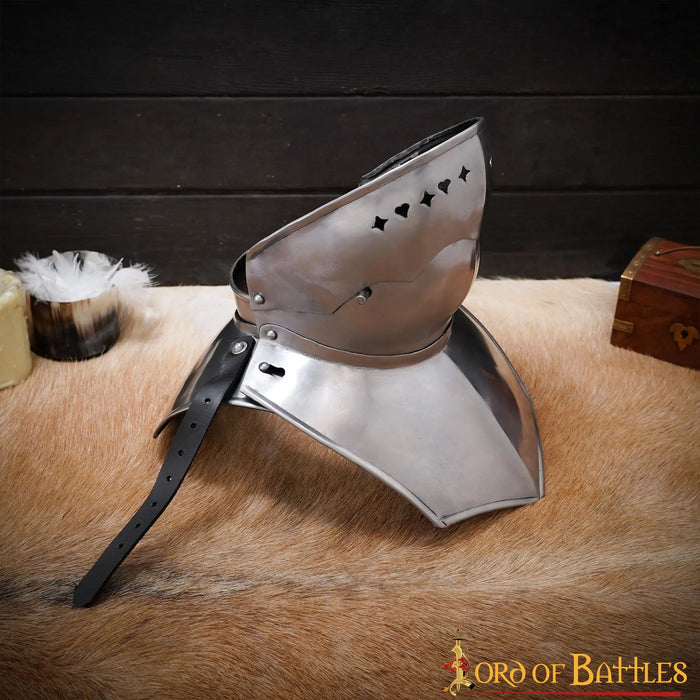 15th century bevor, 1.2 mm